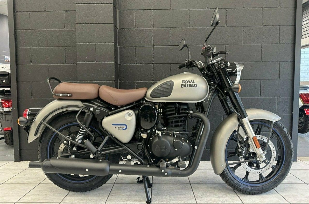 R E Classic 350 Gun Metal